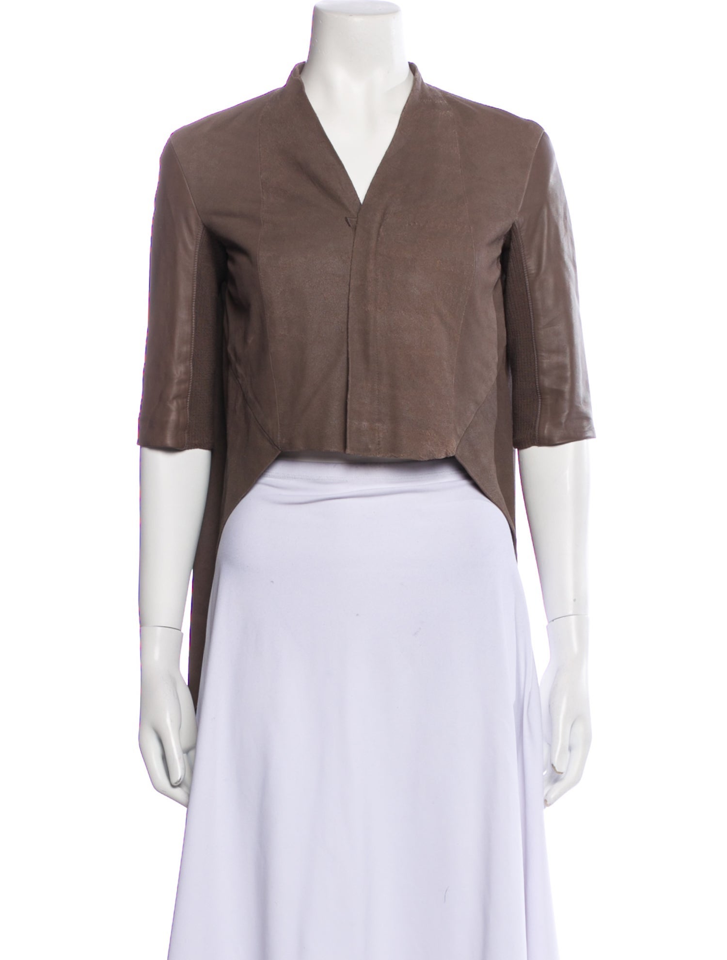 Rick Owens Lamb Leather Bolero