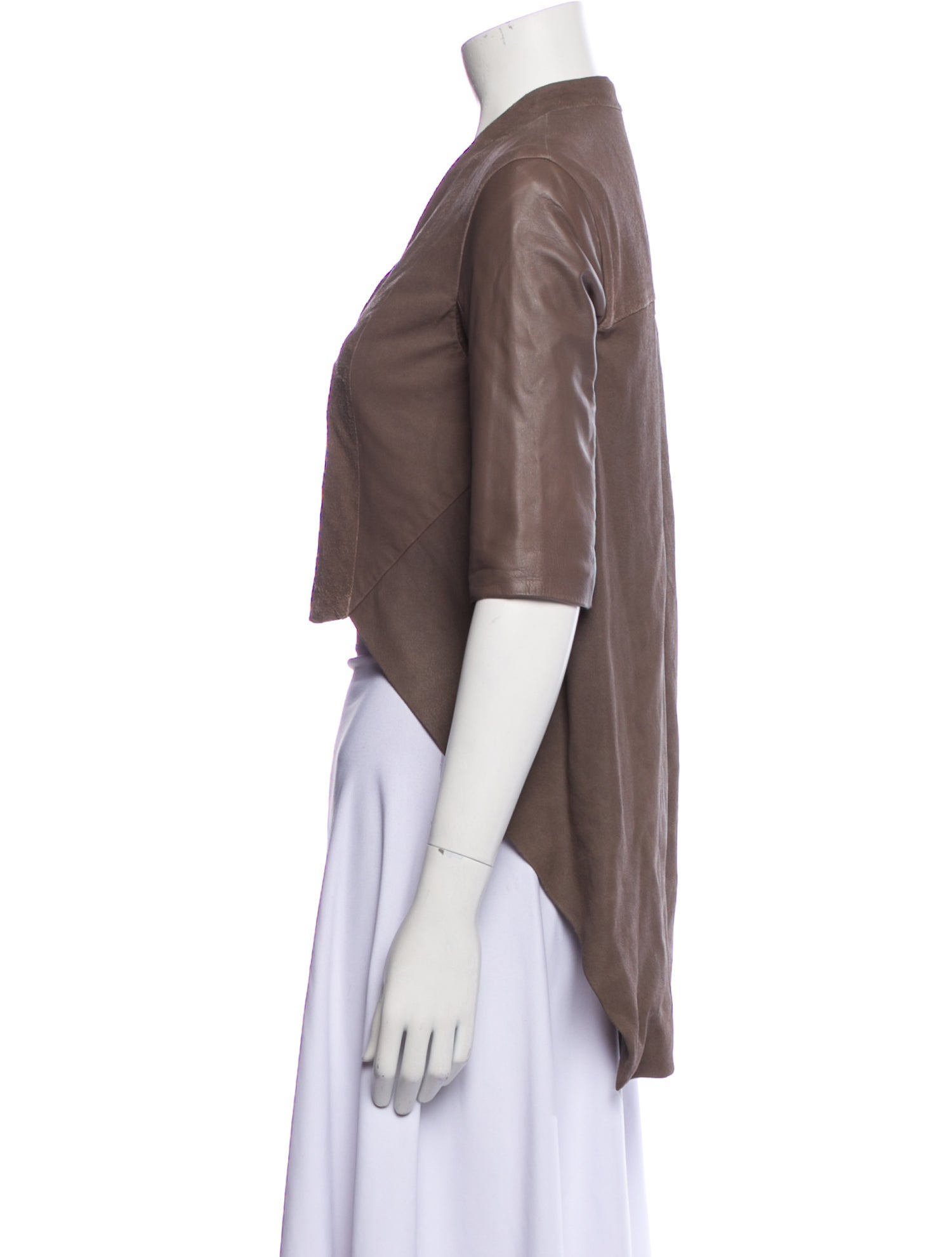 Rick Owens Lamb Leather Bolero