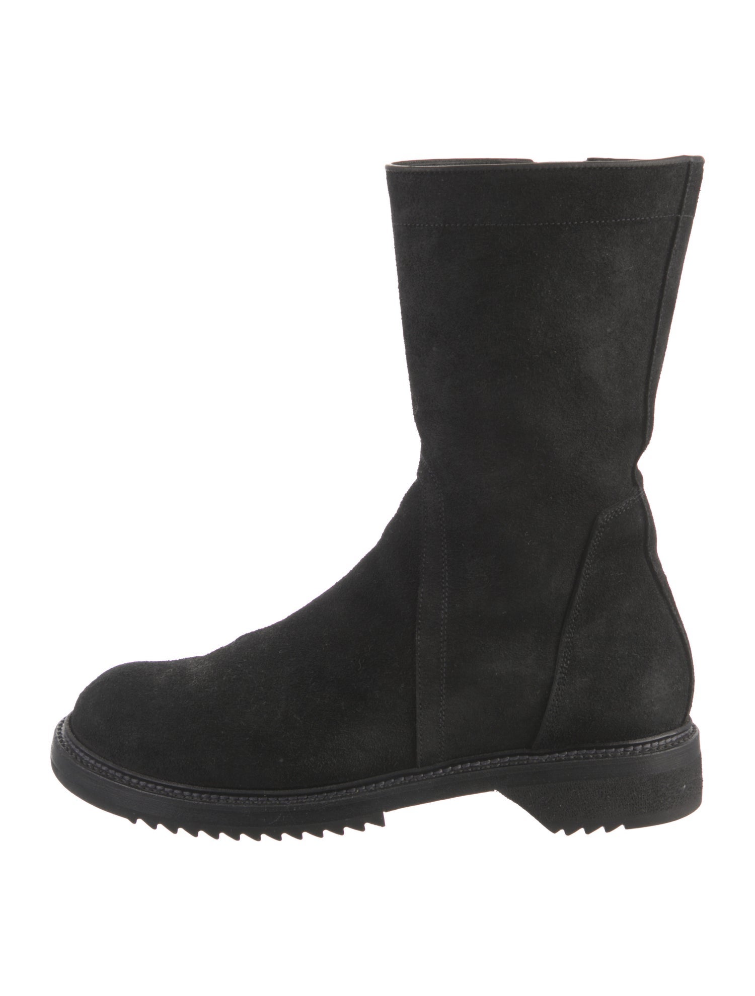 Rick Owens Leather Boots