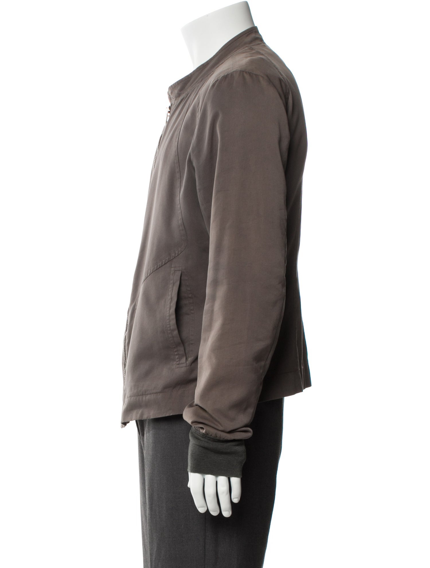 Rick Owens Glitter Egon Leather Jacket in Black | FWRD