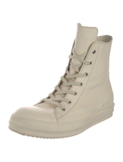 Rick Owens Leather Sneakers