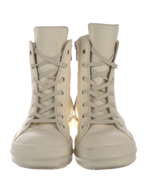 Rick Owens Leather Sneakers