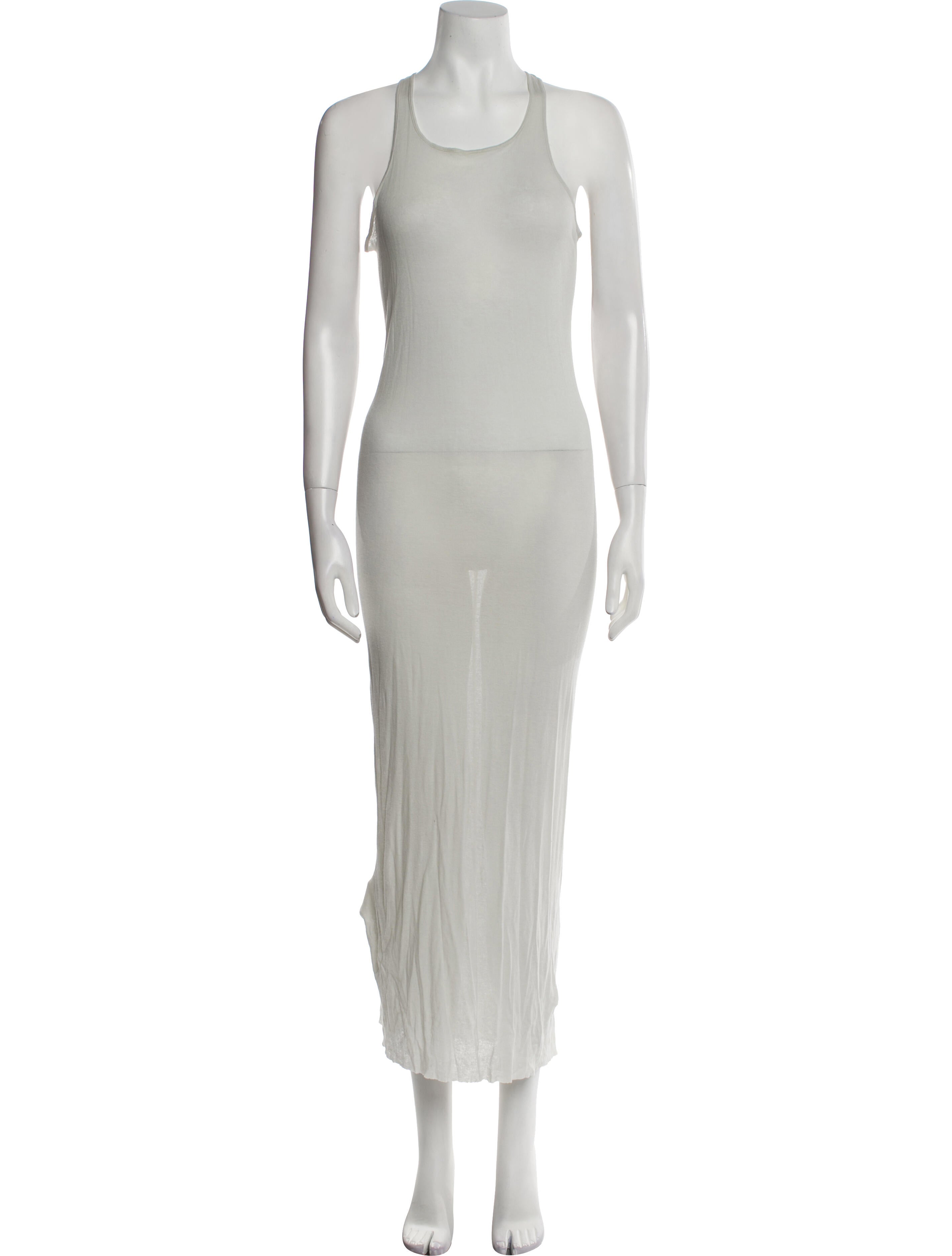 Rick Owens Scoop Neck Long Dress w/ Tags