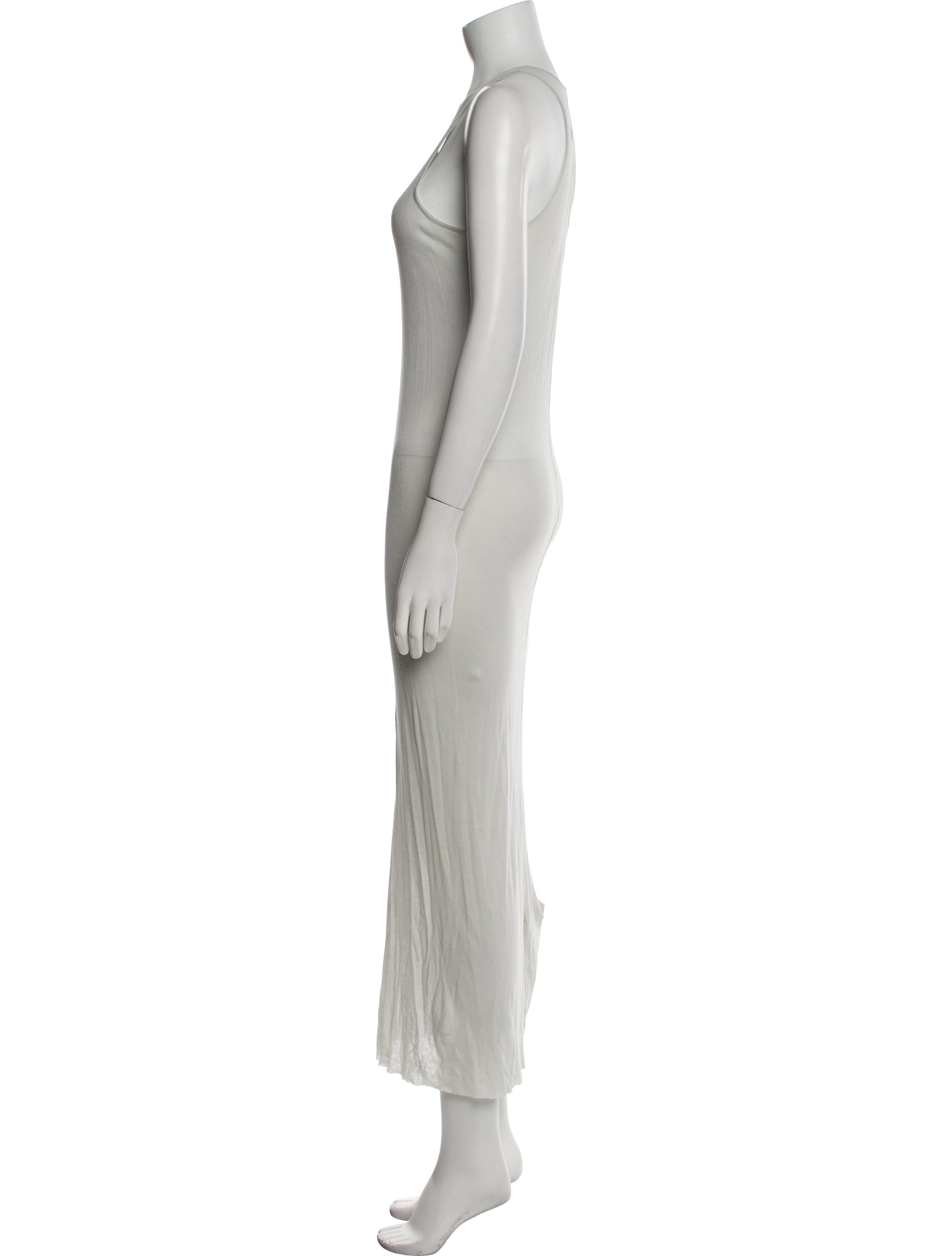 Rick Owens Scoop Neck Long Dress w/ Tags