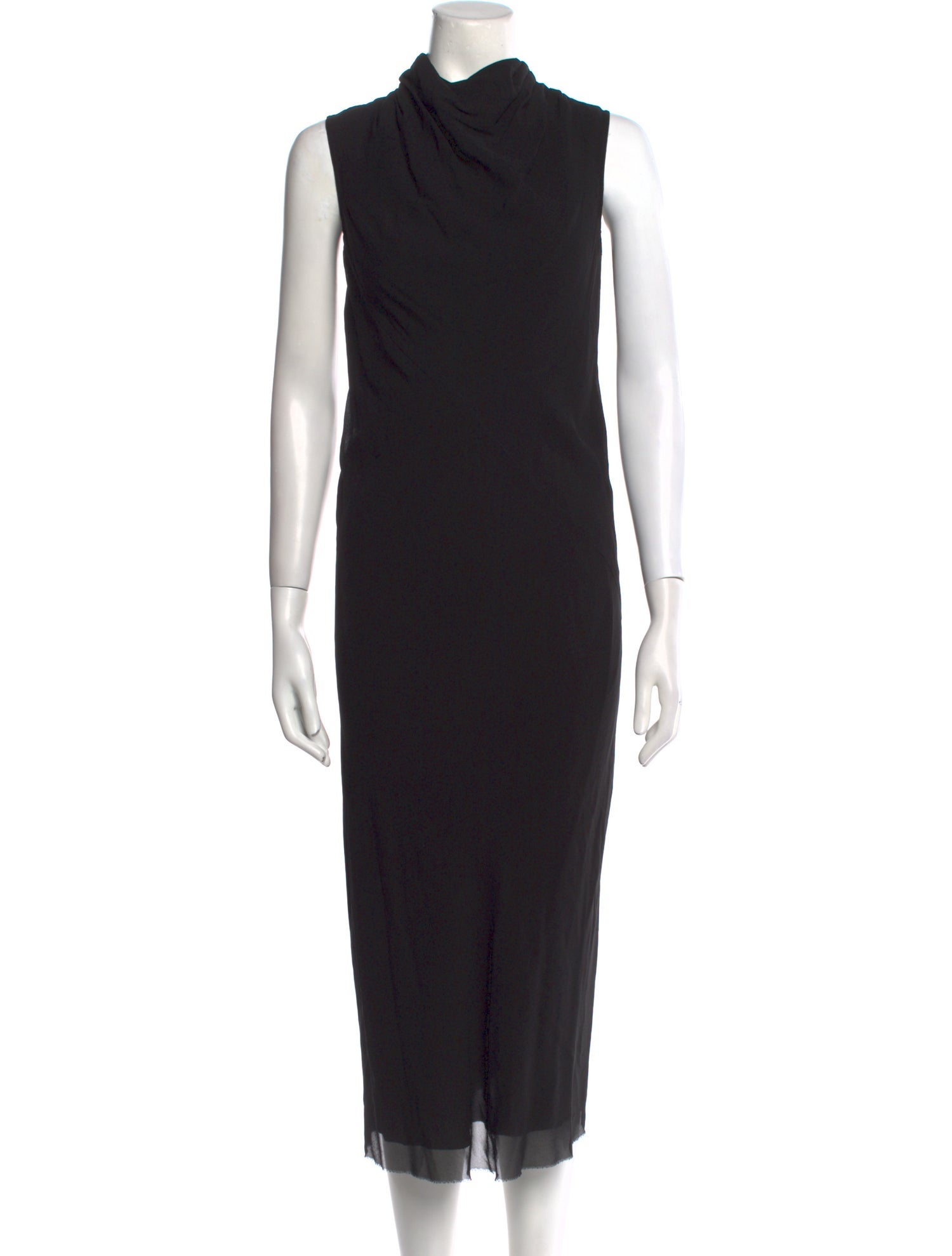 Rick Owens Silk Long Dress