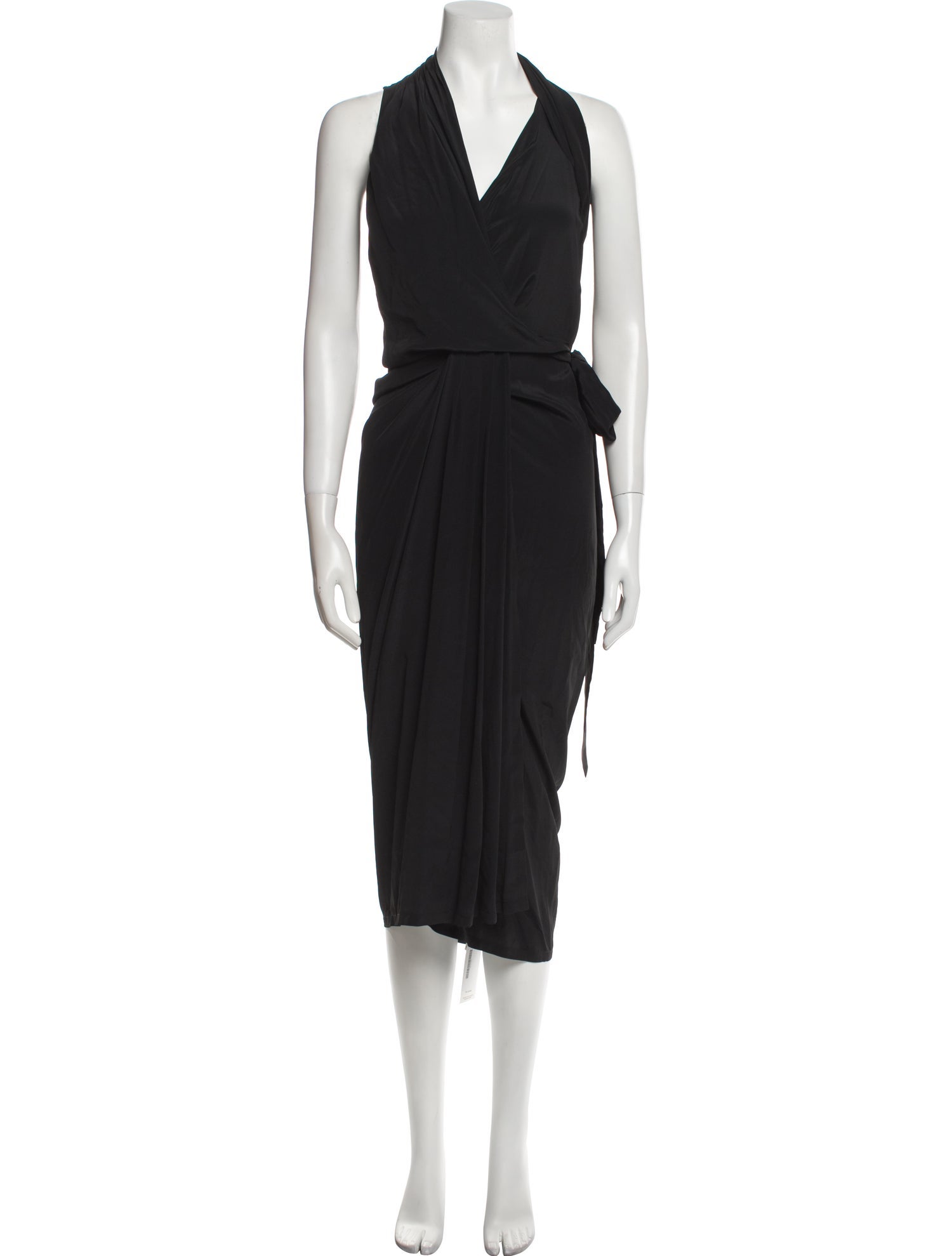 Rick Owens Silk Long Dress