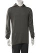 Rick Owens Virgin Wool Turtleneck Polo Sweater