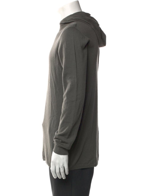 Rick Owens Virgin Wool Turtleneck Polo Sweater