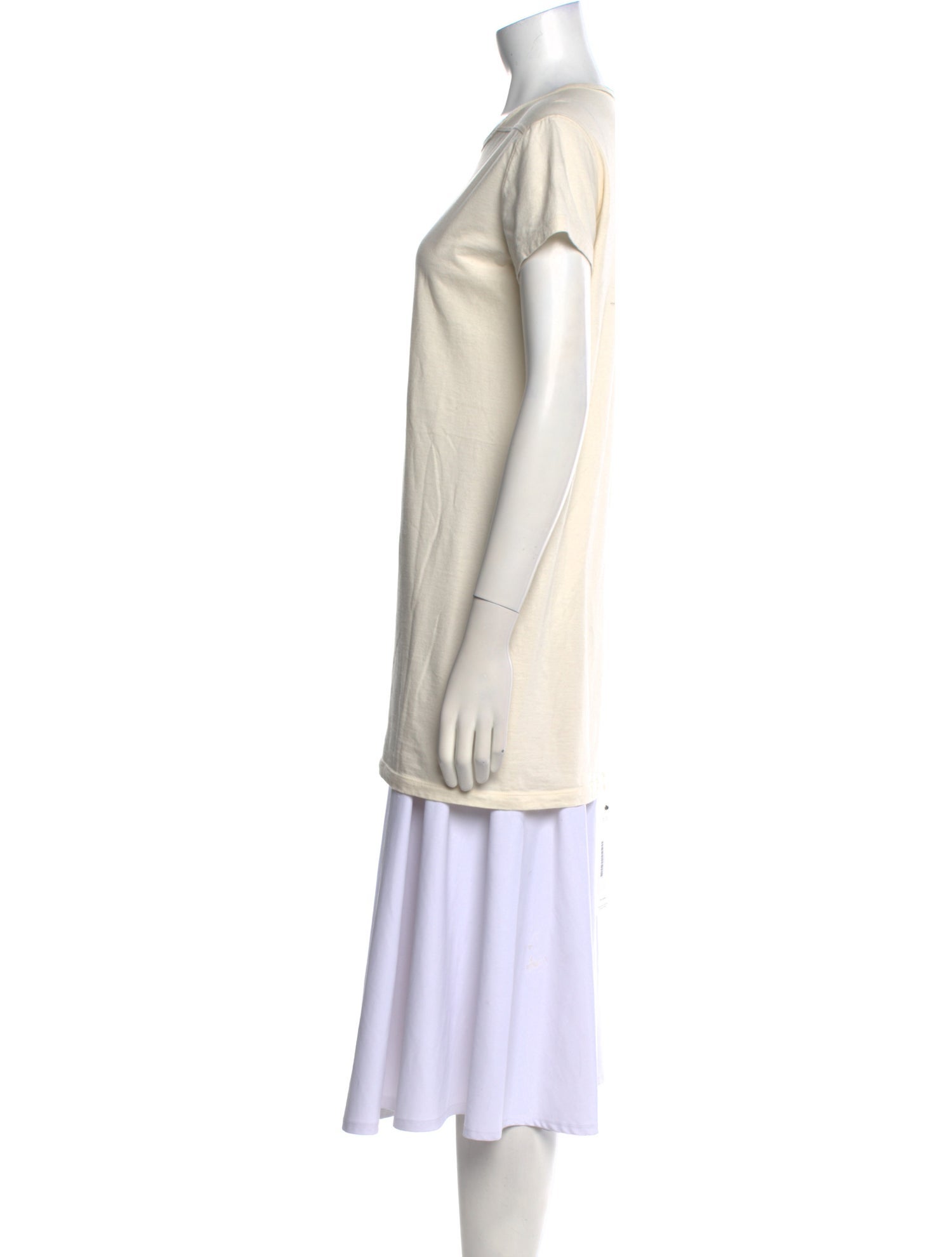 Rick Owens Crew Neck Short Sleeve Tunic