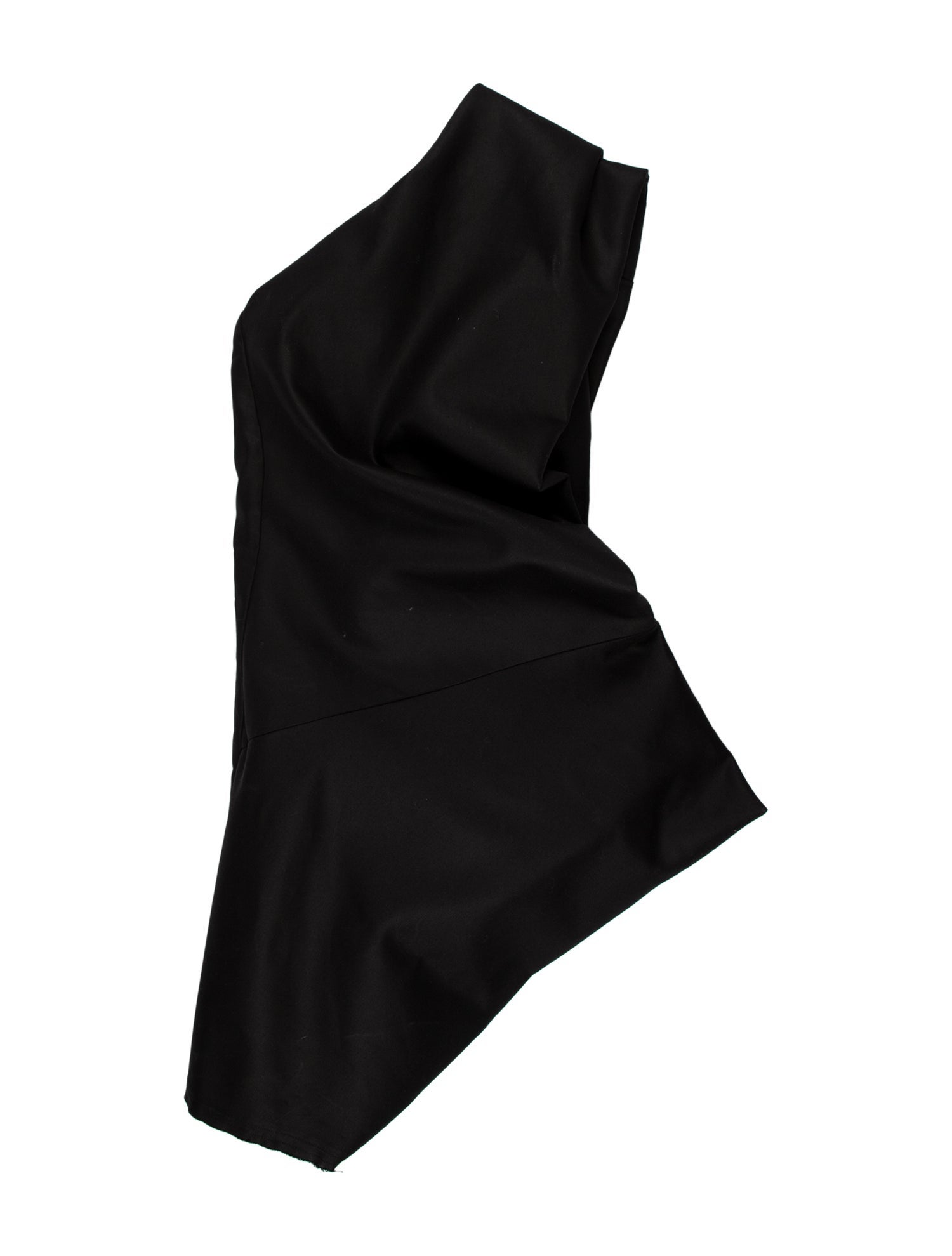 Rick Owens One-Shoulder Midi Length Dress