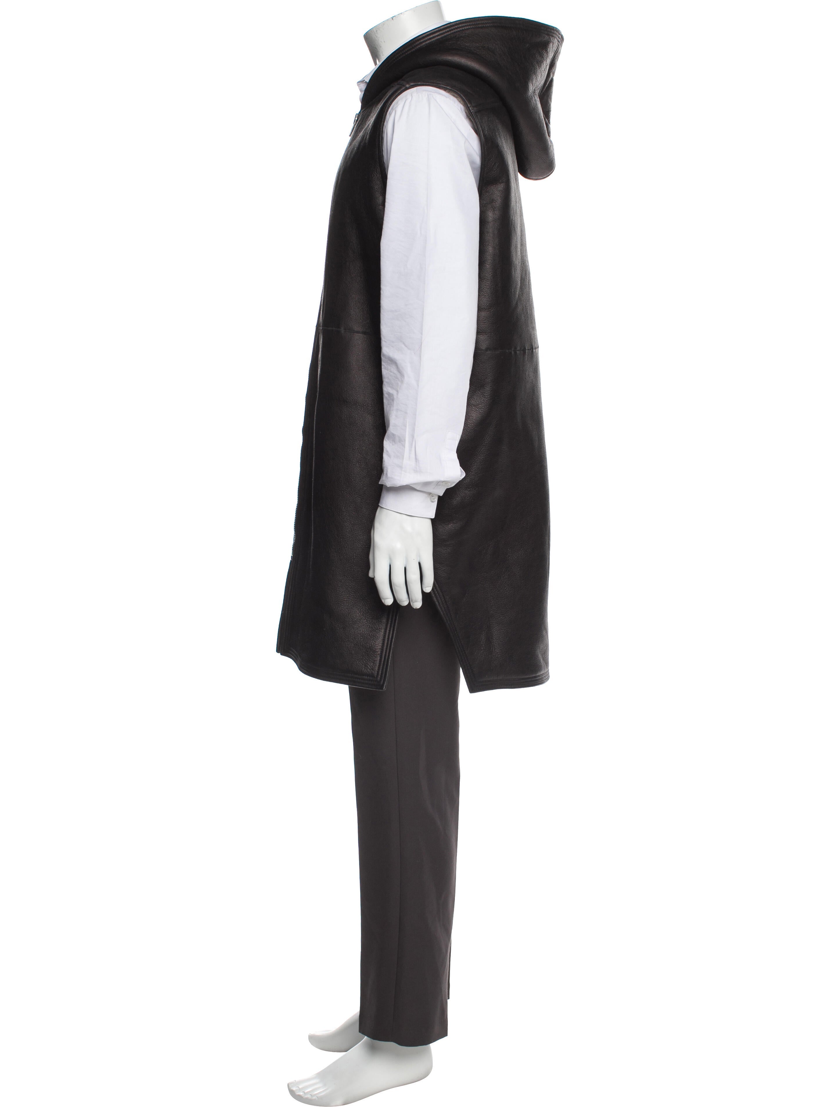 Rick Owens Lamb Leather Vest