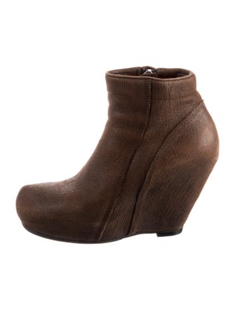 Rick Owens Suede Boots