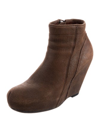 Rick Owens Suede Boots