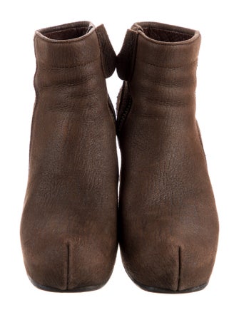 Rick Owens Suede Boots