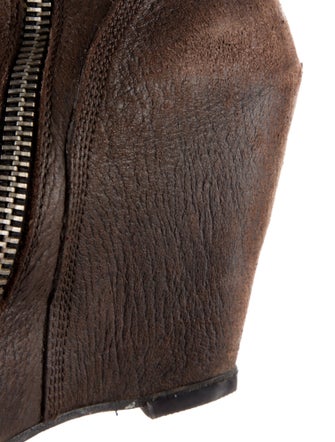 Rick Owens Suede Boots