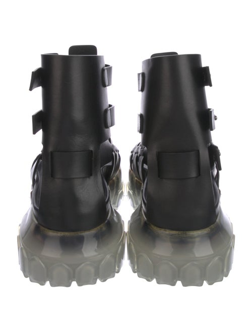 Rick Owens Leather Gladiator Sandals