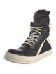 Rick Owens Leather Lace-Up Boots