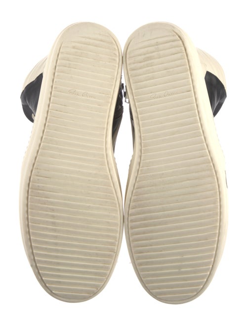 Rick Owens Leather Lace-Up Boots