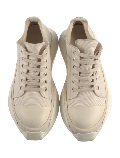 Rick Owens Canvas Wedge Sneakers