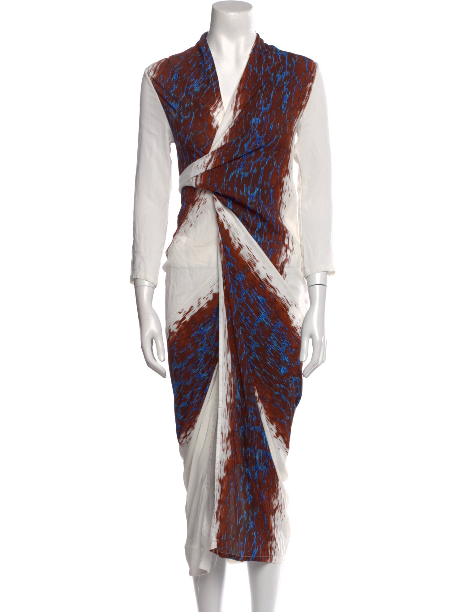 Rick Owens Printed Midi Length Dress