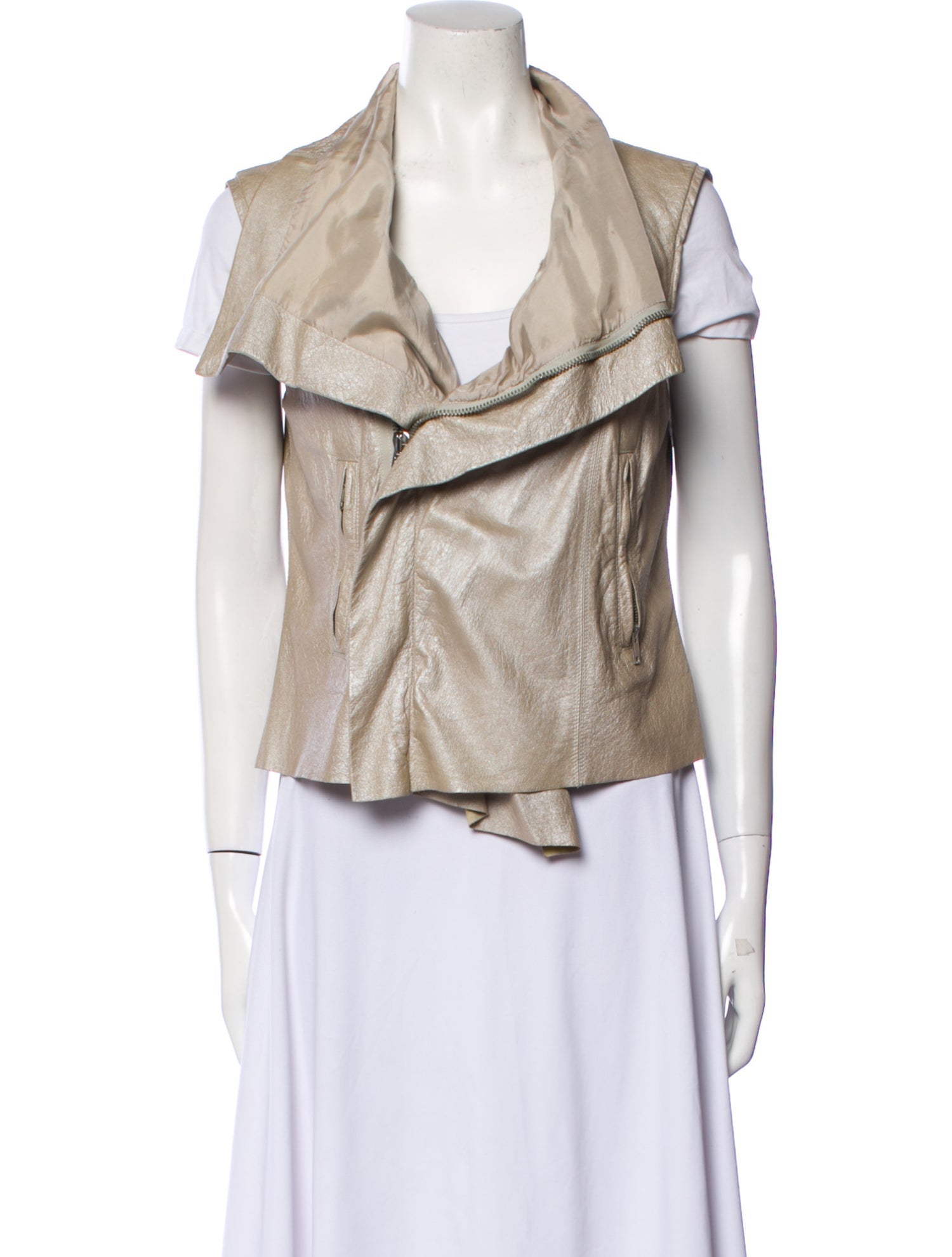 Rick Owens Lamb Leather Vest