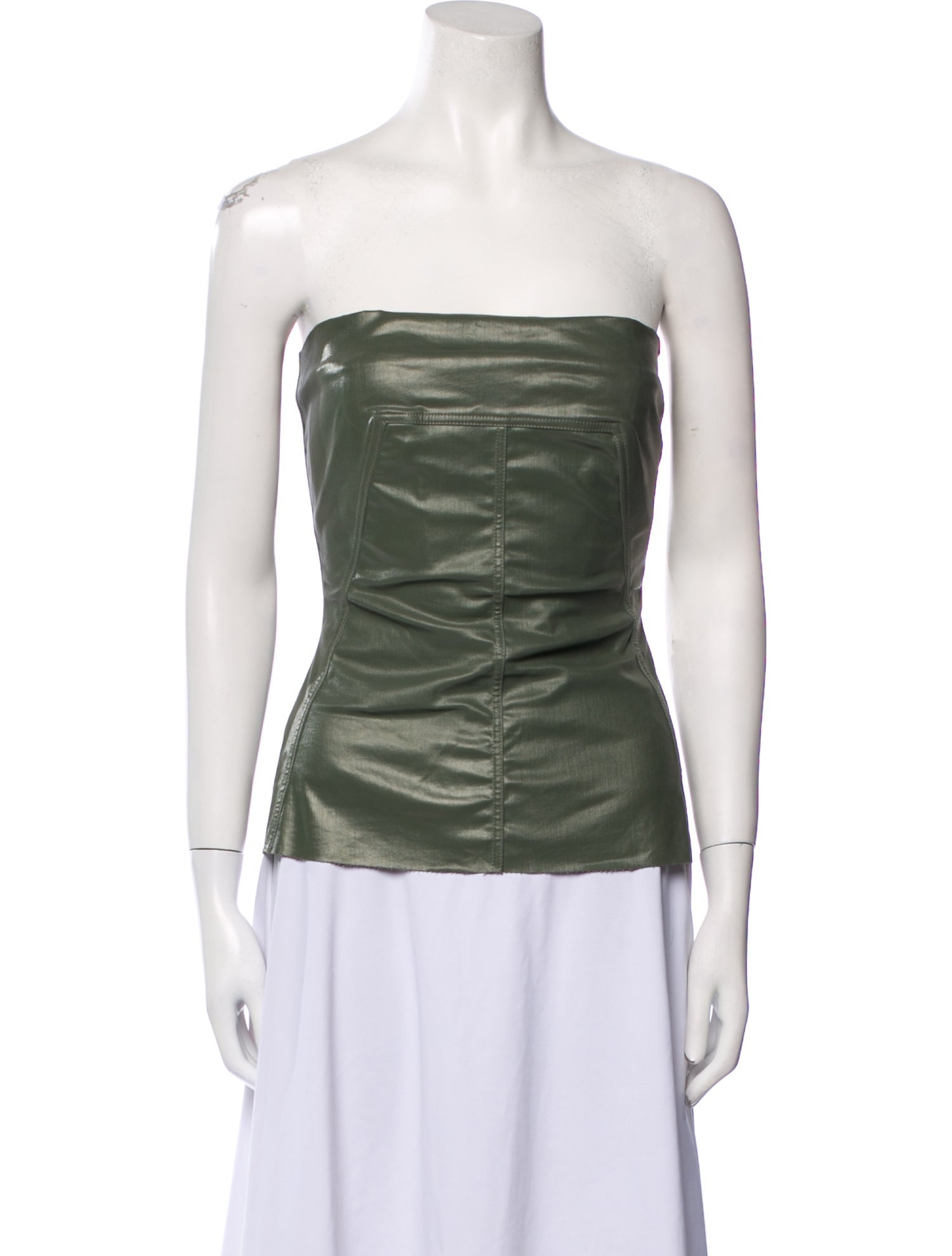 Rick Owens 2023 Strapless Top