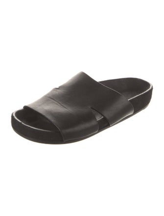 Rick Owens Leather Slides