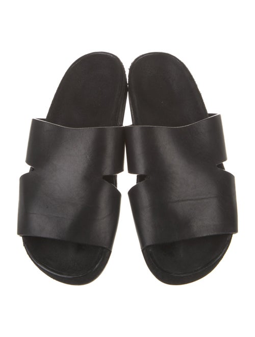 Rick Owens Leather Slides