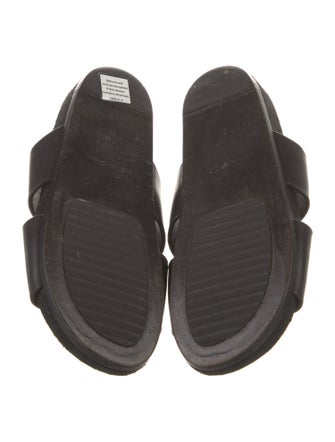 Rick Owens Leather Slides