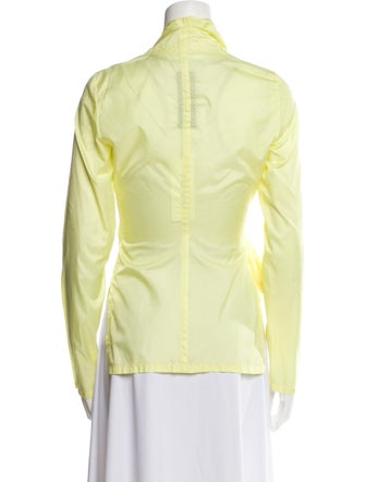 Rick Owens V-Neck Long Sleeve Blouse