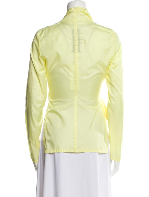 Rick Owens V-Neck Long Sleeve Blouse