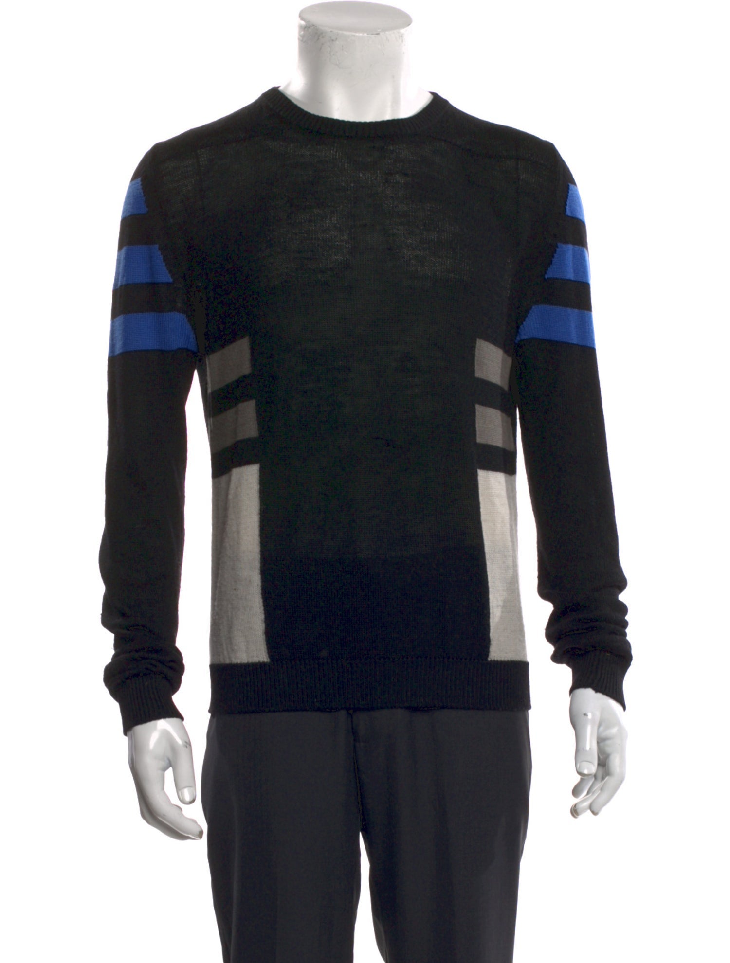 Rick Owens Wool Striped Pullover