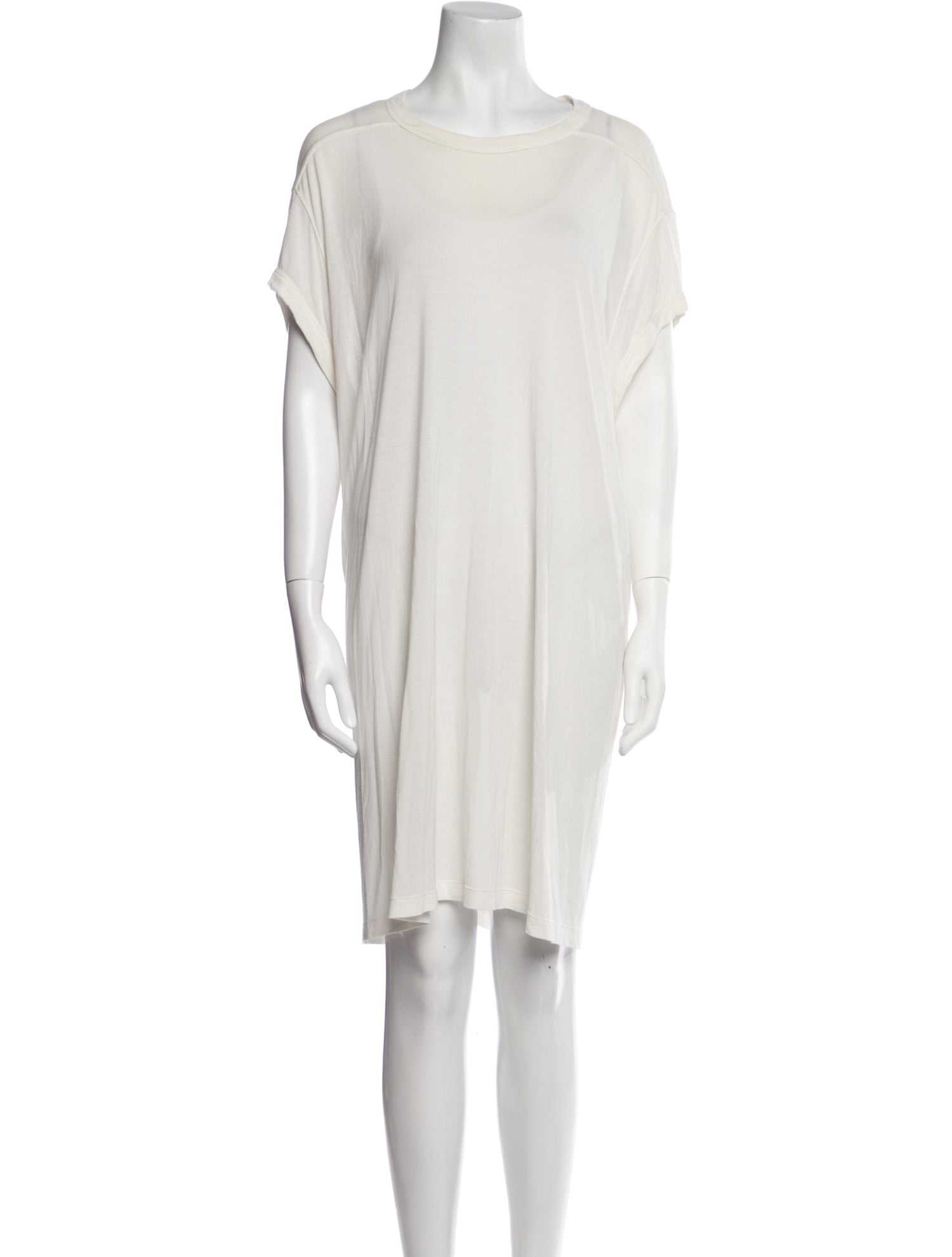 Rick Owens Bateau Neckline Knee-Length Dress