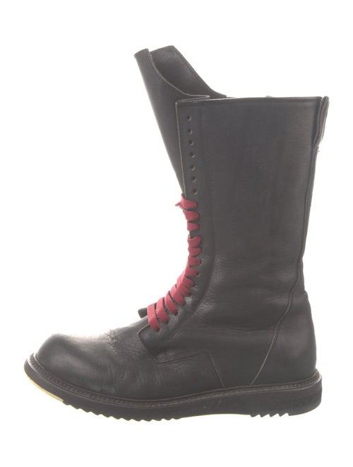Rick Owens Leather Boots