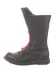 Rick Owens Leather Boots