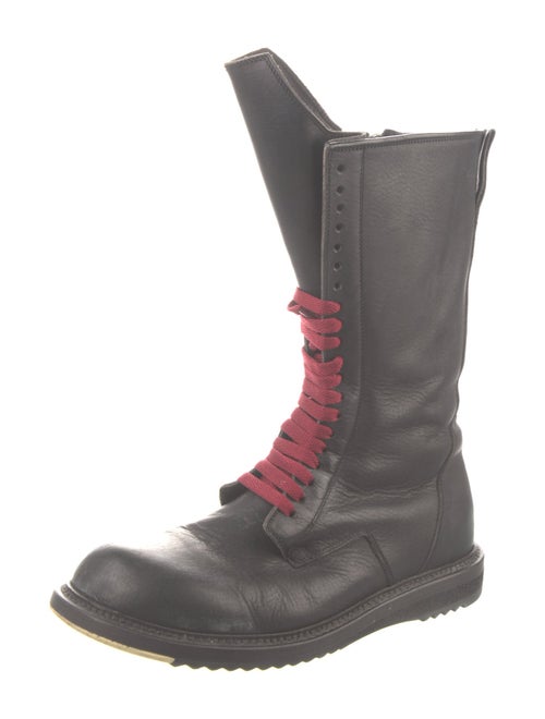 Rick Owens Leather Boots