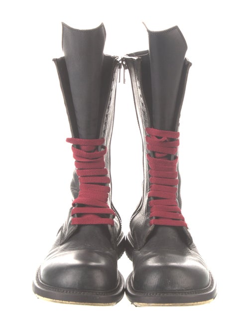 Rick Owens Leather Boots