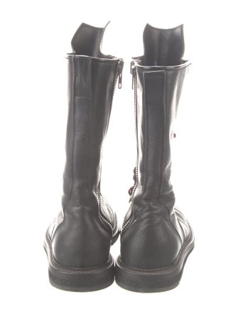Rick Owens Leather Boots