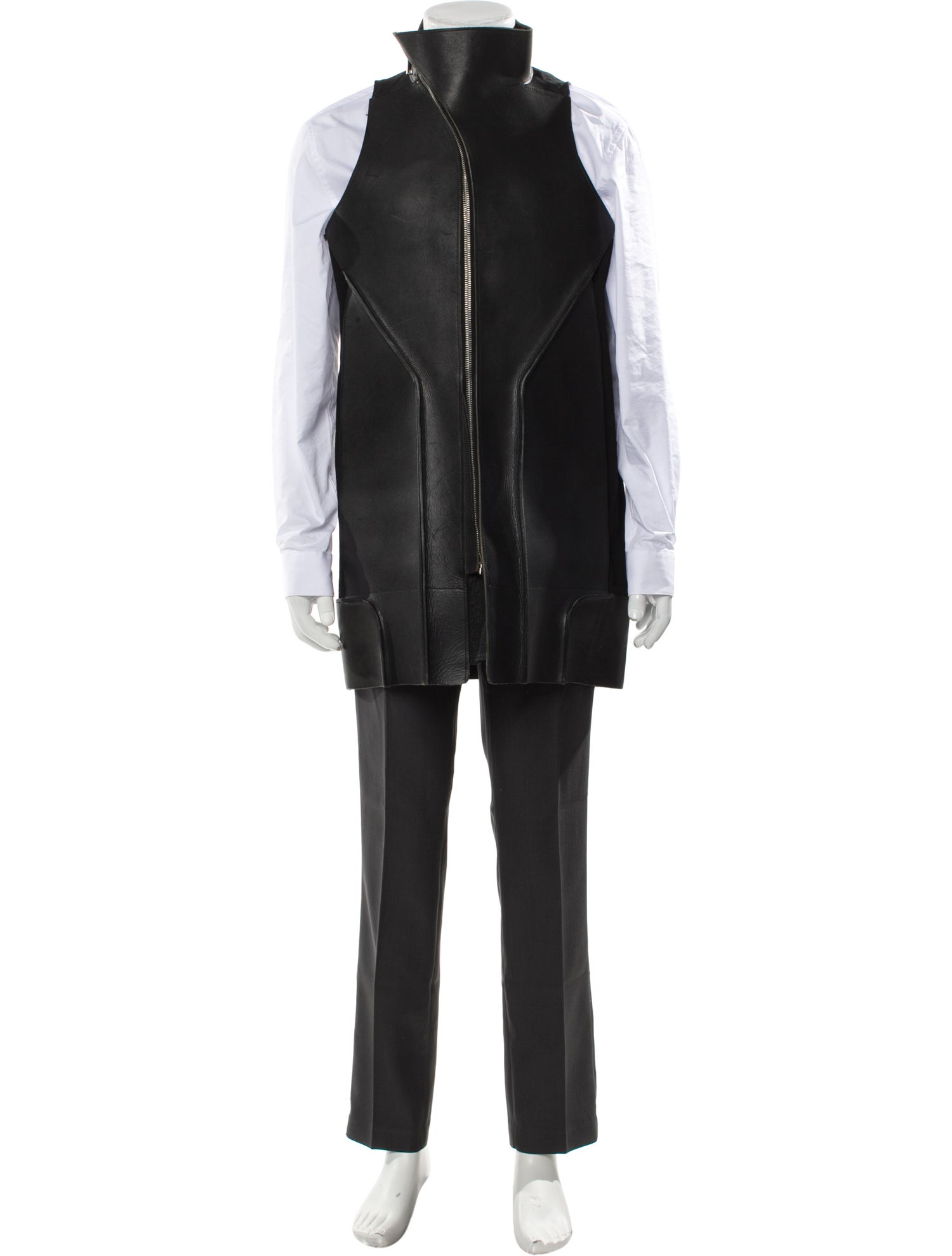 Rick Owens 2011 'Anthem' Panelled Mollino Vest w/ Tags