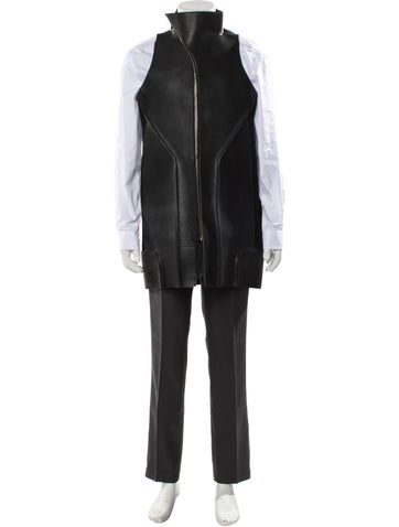 Rick Owens Outerwear 2011 'Anthem' Panelled Mollino Vest M