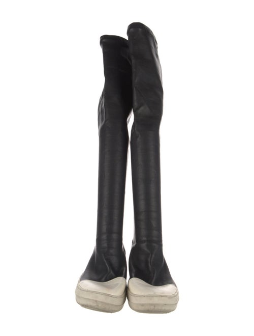 Rick Owens Leather Sock Boots