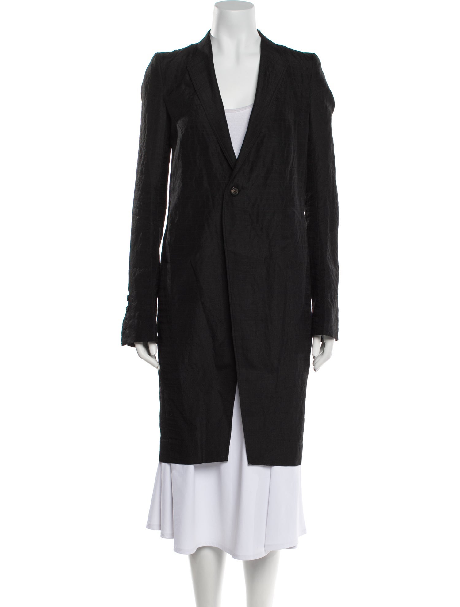 Rick Owens Virgin Wool Coat