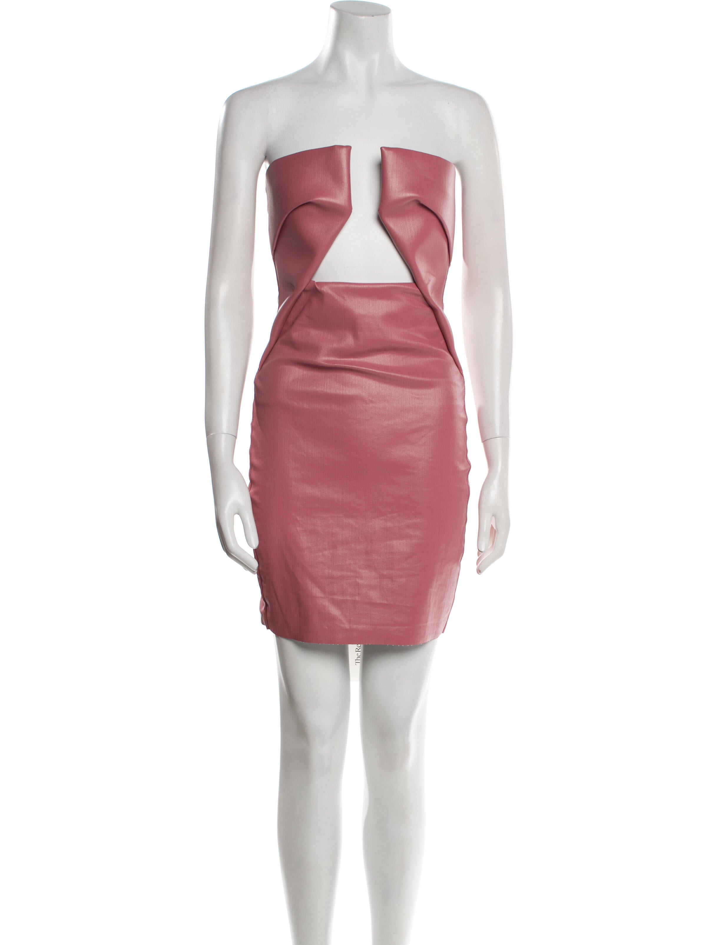 Rick Owens Strapless Mini Dress