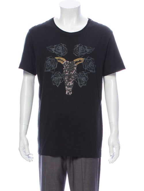 Richmond Denim Graphic Print Crew Neck T-Shirt Den