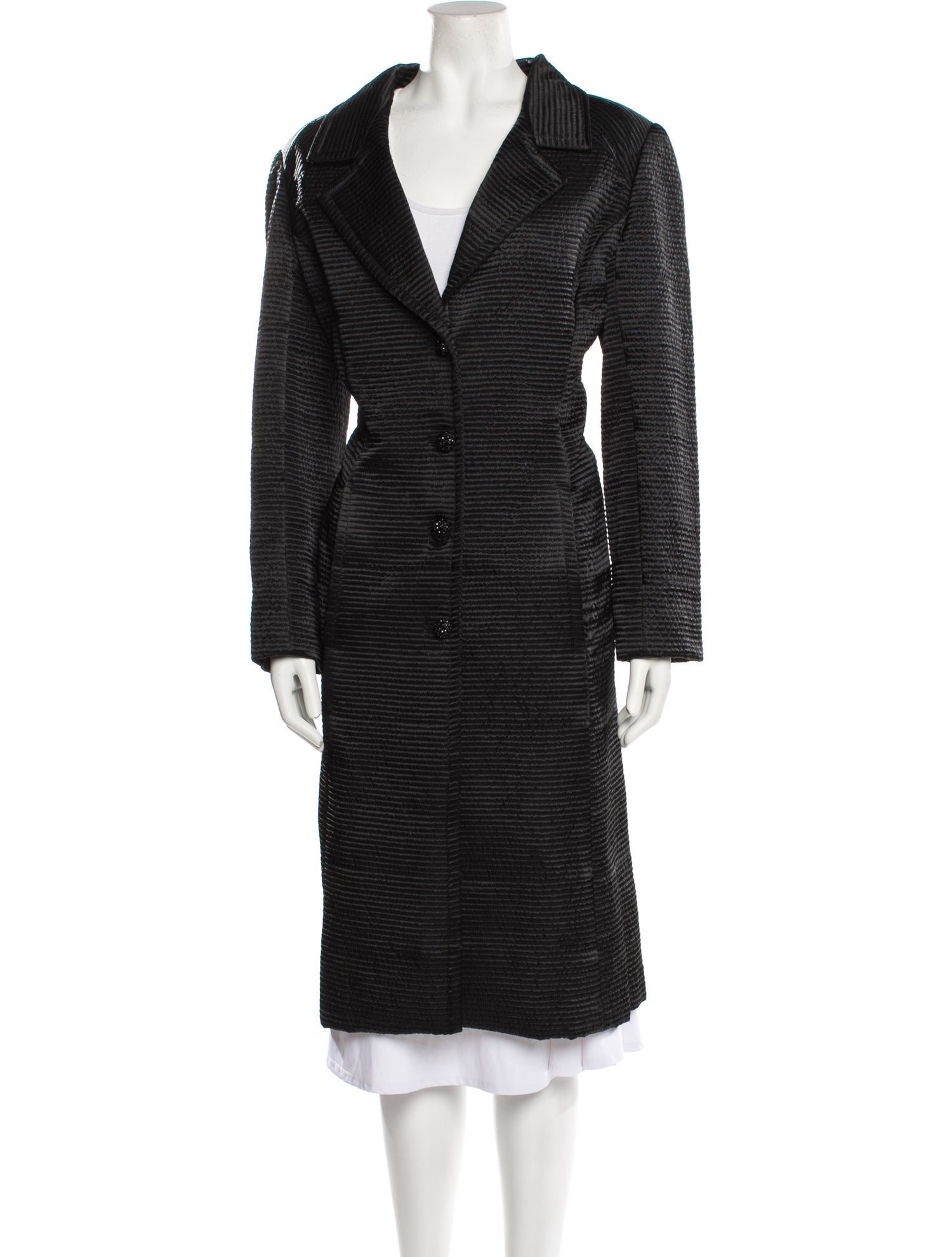 Richilene Plaid Print Coat