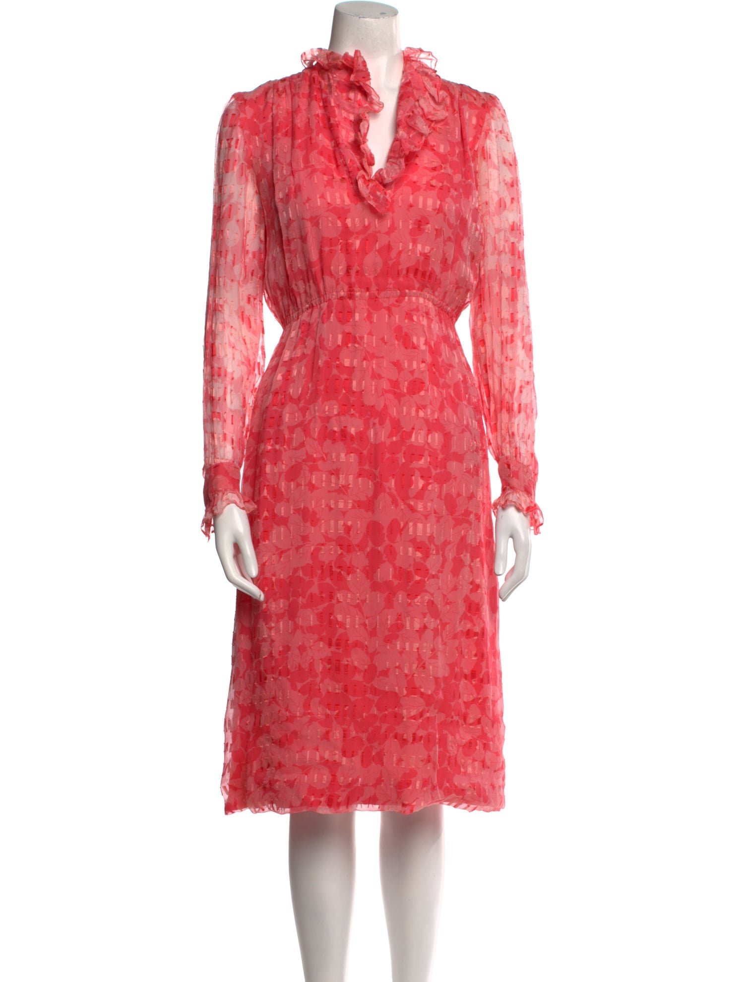 Richilene Vintage Midi Length Dress