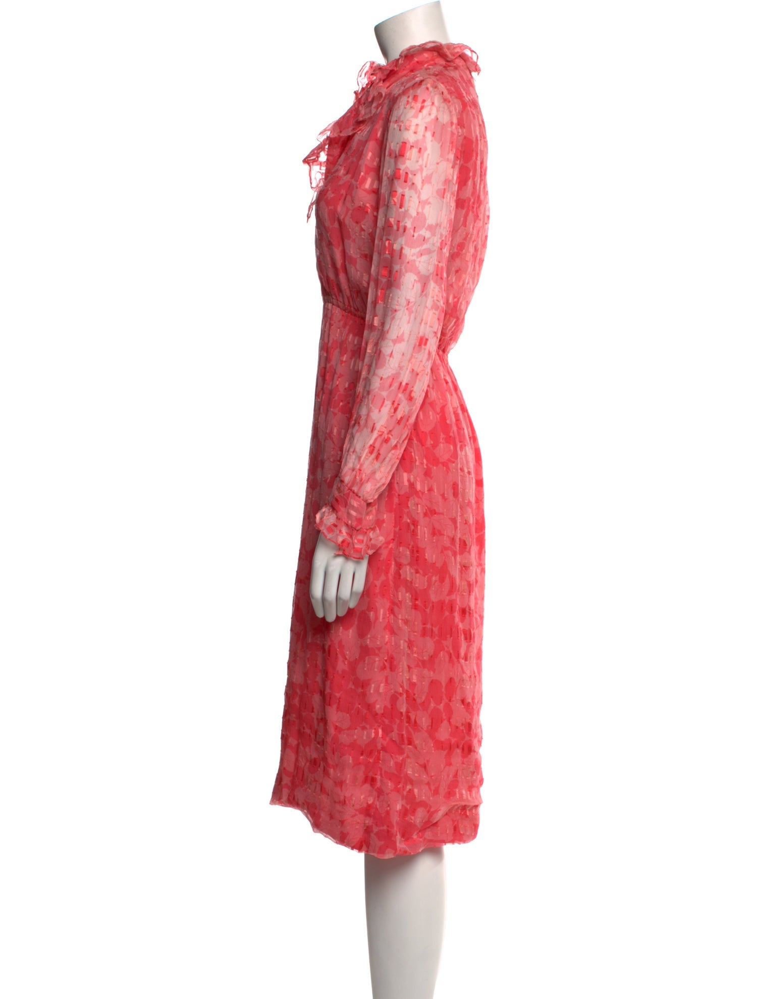 Richilene Vintage Midi Length Dress