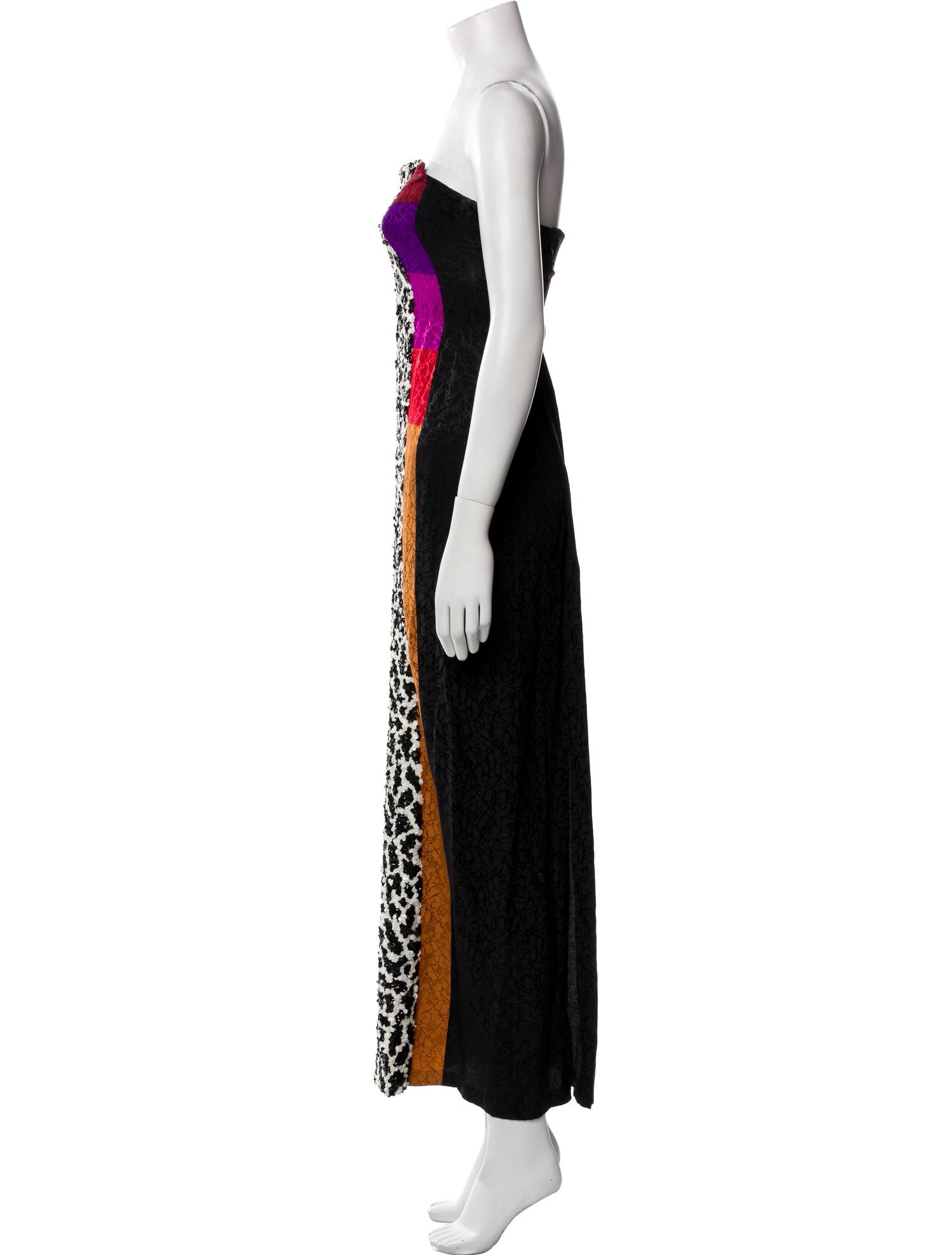 Richilene Printed Long Dress