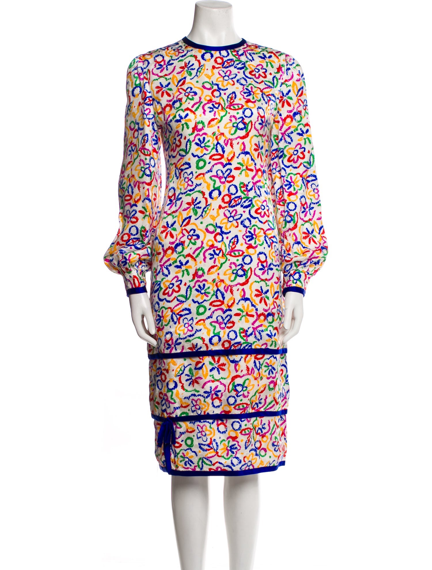 Richilene Vintage Midi Length Dress