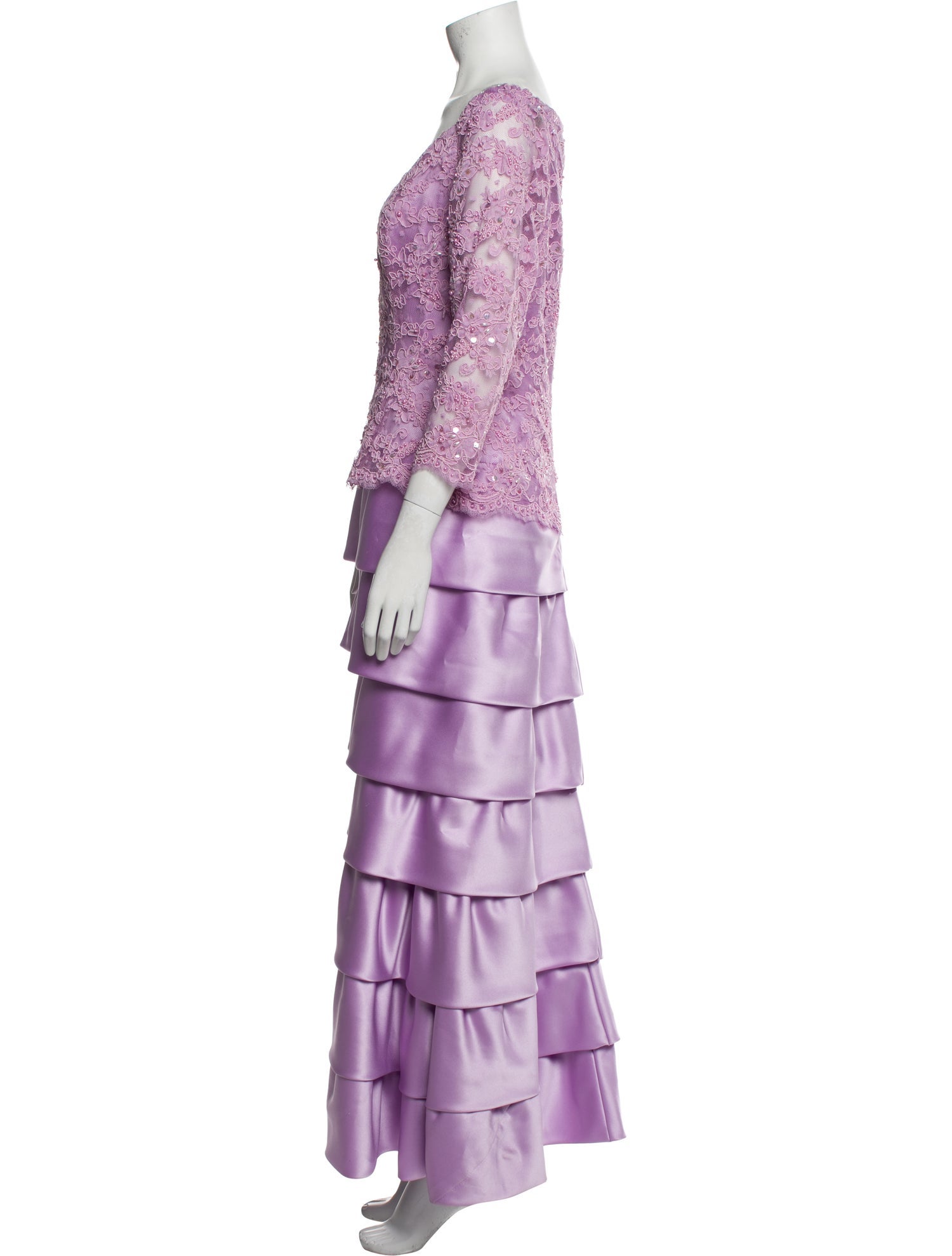 Richilene V-Neck Midi Length Dress